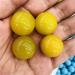 Xuquli Natural ACHATAR Crystal Balls - Yellow Quartz Healing Crystals for Home D cor & Holiday Beautification - Buy Online on GoSupps.com