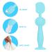 Baby Po-Cream Applicator - Silicone Diaper Cream Spatula with Suction Cup Base for Newborns (Blue) | Prevent Dirty Fingers - Buy Online on GoSupps.com
