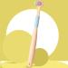 NGCG Three-Sided Sensory Toothbrush for Kids - Soft Bristles & Full Gum Care | Travel-Friendly Yellow Toothbrush - Buy Online on GoSupps.com