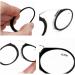 Kokobin 2 Pack Unisex Reading Glasses - Compact Slide-Resistant Mini Nose Clip - +2.0 Reading Aid - Perfect for International Shipping - Buy Online on GoSupps.com