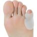 Lysing Toe Spreader - Soft Hallux Valgus & Hammer Toe Corrector for Overlapping Toes Relief | Small Toe Pain Relief at Home | Perfect Travel Gift - Buy Online on GoSupps.com