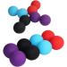Healvian 2-in-1 Peanut Massage Ball - Dual Silicone Roller for Self-Massage & Mobility | Enhance Foot Sole & Fascia Recovery | Perfect for Yoga & Fitness - Buy Online on GoSupps.com