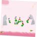 Warmhm 8Pcs ornaments accessories decorations cocktail cocktail picks top hat soccer cake topper decorate cake decorating birthday party supplies football party decorations football - Buy Online on GoSupps.com