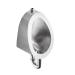 304 Stainless Steel Automatic Induction Urinal Wall-Mounted Public Toilet Urinal Contact-Free Toilet Urinal with Flush Valve Flushing Men's Urinal Suitable for Bars and