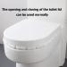 TimeCity 4PCS Warm Toilet Seat Covers Pads | Thicker Winter Bathroom Cushioned Comfort | Stretchable Elongated Washable Seat Pads - Cloud-color - Buy Online on GoSupps.com