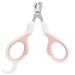 Lesfit claw scissors cats professional cat nail clipper safety claw tongs claw cutter for small animals pet dogs guinea pig 1 piece (1 Pack)
