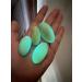 1pcs Natural Stones Luminous Oval Stone Raw Gemstone Glow in The Dark Stone Crystal Rough Stone Specimen Minerals - (Size: 20-40g) Full of Texture - Buy Online on GoSupps.com