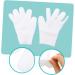 FOMIYES 1 Pair Moisturizing Gloves Glove Lotion Hand Repairing Gloves Women Spa Gloves Cracked Gloves Pink Gloves Black Disposable Gloves Exfoliating Gloves Care Sebs Miss White Gloves 21.5X11.5cm - Buy Online on GoSupps.com