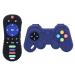 Soft Silicone Baby Teething Toys  Remote Control and Game Control Shape Babies Chew Toys  3-12 Months Infant Toddlers BPA Free Baby Teethers Relief Soothe Toys by JinZeFa  blue