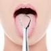 Stainless Steel Tongue Scraper - Effective Bad Breath Fighter & Oral Care Travel Essential for Adults | Easy to Use with Anti-Slip Handle - Buy Online on GoSupps.com