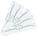 Beavorty 100pcs Disposable Eyebrow Ruler Makeup Stickers Eyebrow Shaping Stencils Eyebrow Measure Modify - Buy Online on GoSupps.com