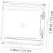 MUSISALY 4pcs Transparent Square Mini Eyeshadow Box Eyeshadow Palettes Small Makeup Palettes Cosmetic Palettes Empty Eyeshadow Pans Small Cosmetic Pans Empty Pans for Eyeshadow Lip Balm Pan - Buy Online on GoSupps.com
