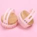 AEIOU Bamboo Back Scrubber & Soft Body Brush for Shower - Pink | Cellulite Treatment & Lymphatic Drainage - Buy Online on GoSupps.com