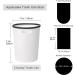 Fyy Garbage Bags - 120 Waste Bags 5 Rolls | Black 3L-10L for Bathroom Kitchen Office | Durable & Leak-Proof - Buy Online on GoSupps.com