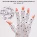 Moisturising Gloves UPF 50+ Manicure Gloves Anti UV Shield Gloves for Gel Nail Lamp Nail Art Fingerless Glove for Manicure Dryer Long 11.5x40 cm - Buy Online on GoSupps.com