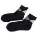 1 paire d'imprim s Argyle hydratants ramollissant cracke D Skin Gel Chaussettes de talon noir pour hommes - Buy Online on GoSupps.com