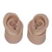 Buy Soft Silicone Ear Model - 1 Pair Piercing Practice Props for Jewelry Display | Flexible & Beginner-Friendly - Buy Online on GoSupps.com