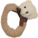 Topkids Accessories Fluffy Teddy Bear Faux Fur Scrunchie Scrunchie for Thick & Thin Hair for Women & Girls Pretty Kids Hair Hair Tie Hair Bobbles Fluffy Bear Scrunchies (Brown Bear) - Buy Online on GoSupps.com