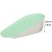 Buy Silicone Gel Arch Support Heel Pads - Height Increase Insoles (3.5cm) for All Day Comfort - Light Green Polka Dots | International Shipping Available - Buy Online on GoSupps.com