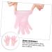 minkissy 1 Pair moisture glovesfor dry hand soft whitening hand Anti-crack cotton gloves for dry hands exfoliating hand gloves moisturizing sebs cosmetic Cotton gloves M Pink - Buy Online on GoSupps.com