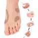 Hsathoac Moleskin Tape for Feet - Blister Prevention Padding - 12 Sheets of Pre-Cut Flannel Adhesive Pads - 132 Pieces of Heel Stickers for Feet Blisters - Buy Online on GoSupps.com
