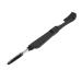 10 Pieces Eyelash Brush Comb Mini 2 in 1 Portable Reusable Eyebrow Cosmetic Makeup Tool (BLACK)