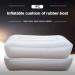 DENPETEC Inflatable Boat Seat Cushion | Durable PVC Kayak Pad for Outdoor Camping | Foldable Air Seat Cushion (56*27*15cm) - Buy Online on GoSupps.com
