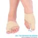 Bunion Relief Sleeves - Toe Separator & Joint Protector for Hallux Valgus Pain - Buy Online on GoSupps.com