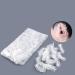 100 Pack Disposable Transparent Earmuffs - Waterproof Ear Covers for Hair Dye & Shower - Clear Ear Protection - Buy Online on GoSupps.com
