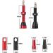 LITEONE Tubeless Valve Stems 44mm - Premium No-Leak Presta Valve Kit with Integrated Core Remover Tool - Fits Most Bicycle Tubeless Rims - Black (Pair) - Buy Online on GoSupps.com