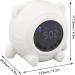 White Noise Alarm Clock - Rechargeable Bluetooth Clock with 7 Relaxing Sounds & 17 Volume Levels - Perfect for Adults Kids & Babies | Colorful Silicone & ABS Design - Buy Online on GoSupps.com