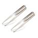 Eutuxia Tweezers with LED Light. Pack of 2, Eyebrow & Eyelash Hair Removal Tool. Pluck & Trim Unwanted Hairs. Professional Tool, Lighten Dark Areas for Better Accuracy. Stainless Steel Tweezers Pack of 2