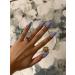 Halal Finger Nail Rings Set of 10 - Reusable and Adjustable - Gold - Buy Online on GoSupps.com