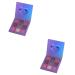 Mipcase 2pcs 9 Eyeshadow Makeup Glitter Eyeshadow Long-lasting Eyeshadow Paillette Eyeshadow Metallic Eye Shadow Palettes Eyeshadow Powder Mattes Eyeshadow Sequins Purple Flash 1 Count (Pack of 1) Purplex2pcs