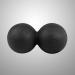 Amosfun Double Lacrosse Peanut Ball - Acupressure Trigger Point Massage Ball for Yoga & Muscle Relief - Ideal for Ice Hockey & Recovery - Buy Online on GoSupps.com