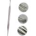 Healvian 3-in-1 Ear Cleaner & Hand Massage Device - Facial & Body Reflex Zone Tools Acupuncture Point Stickers Rustproof Steel - 3 Pack - Buy Online on GoSupps.com