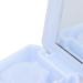 Blue Contact Lens Holder & Case with Mirror & Tweezers - Travel-Friendly Compact Perfect for Home & Outdoor Use - Buy Online on GoSupps.com
