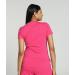 PUMA Women's ESS Logo Tee M Garnet Rose Pink - Stylish & Comfortable T-Shirt for International Shipping - Buy Online on GoSupps.com