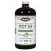 Flora Health MCT Oil 100% Pure Organic Energy Boost C8 Caprylic & C10 Capric Acids Ethically and Sustainably Sourced Coconuts Keto Kosher Non-GMO Verified 941 mL Liquid Glass Bottle