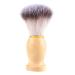 Fomiyes 1stk razor brush with wooden handle roofs shaving brushes Bart care bursts round razor brush Bartbrush Accessories for beard care care also man shaving foam male synthetic fiber