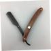 Beavorty Single Razor Shaving Set - Premium Straight Razor for Men | Metal Knife & Wooden Holder | International Shipping Available - Buy Online on GoSupps.com