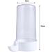 perfk Parrot Bird Water Feeder Pigeon Water Dispenser Water Pot Container Bird Cage Accessories for Poultry Parrot Parakeet Budgie Chicken 415ML - Buy Online on GoSupps.com