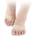 Gatuida Forefoot Guard: Metatarsal Pads & Dance Socks for Comfort & Support - Ideal for Yoga Ballet & Exercise (Beige S - Buy Online on GoSupps.com