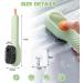 Flintronic Shoe Brushes with Soap Dispenser Automatic Liquid Adding Household Cleaning Tool Washing Brush for Clothes Shoes Easy Scrubbing Of Large Areas(Green Contain 1 Hook) 1 Pcs - Buy Online on GoSupps.com