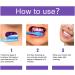 Purple Teeth Whitening Toothpaste - Deep Stain Removal for White Teeth | Remove Coffee & Yellow Stains (1 Pack) - Buy Online on GoSupps.com