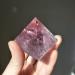Natural Crystal Rough Stone Jewelry 40mm Natural Amethyst Purple Quartz Crystal Pyramid Beautiful Natural Crystal Stone Crystal Stone Jewelry