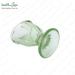 HealthAndYoga ChillEyes Eye Wash Cup - Eco-Friendly Transparent Glass for Safe Eye Rinse & Cleansing (Green - Single - Buy Online on GoSupps.com
