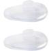 Seasio Soft Oval Silicone Nose Pads for Glasses - Transparent 5 Pairs | Comfortable Eyewear Accessories for All Styles - Buy Online on GoSupps.com