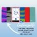 Omnipod Dash Gel Skin Pink/Purple/Turquoise Tie-Dye Silicone Cover for Omnipod Dash Device - Buy Online on GoSupps.com