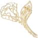 Limtula Internet Celebrity Taking Photo Ponytail Hair Claw with Rose Shape Shinning Hair Catch for Woman Teens High Ponytail Three dimensional si - Buy Online on GoSupps.com